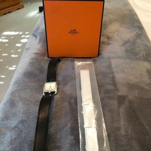 COPY - Hermes double tour watch strap white - NEW